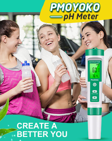 4 in 1 Digital pH Meter for Water, ±0.01 Resolution High Accuracy Tds Meter Digital Water Tester with ATC pH Tester, Water Tester for Drinking Water, Brewing, Hydroponics, Wine, Pool and Aquarium