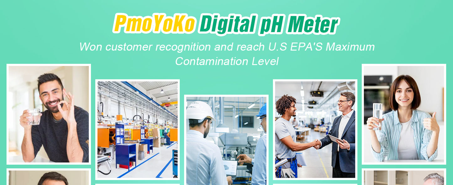 Digital pH/TDS Meter with ATC pH Tester, 3 in 1 pH TDS Temp 0.01 Resolution High Accuracy pH Tester, pH Meter for Water, Wine, Pool, Aquariums